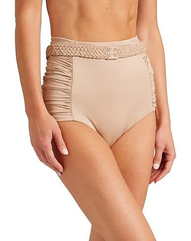 Camel Synthetic fabric Bikini
