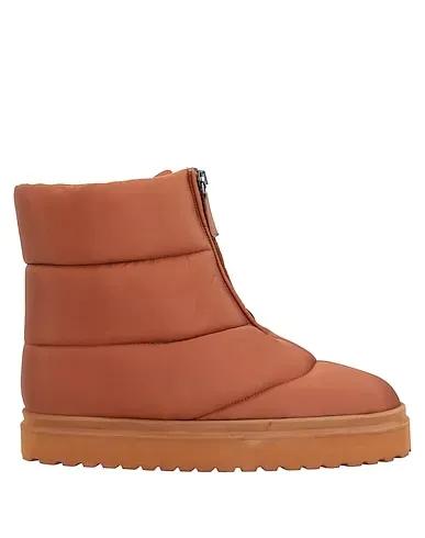 Camel Techno fabric Ankle boot
