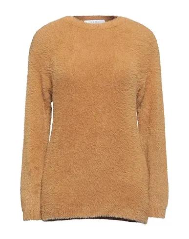 Camel Velour Sweater