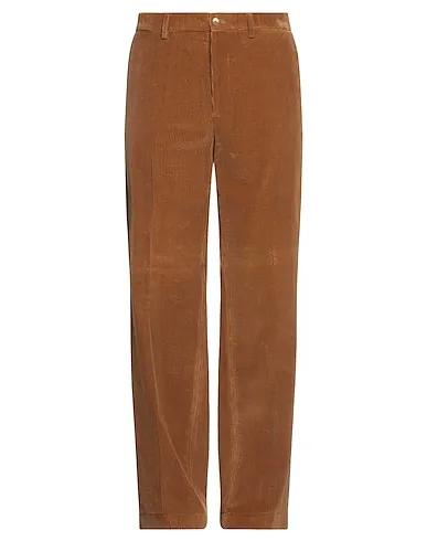 Camel Velvet Casual pants