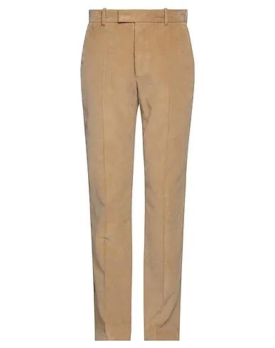 Camel Velvet Casual pants