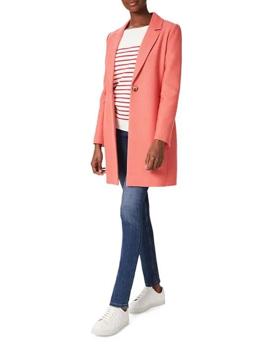 Camellia Single Breasted Coat