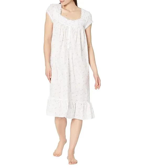 Cap Sleeve Cotton Waltz Nightgown