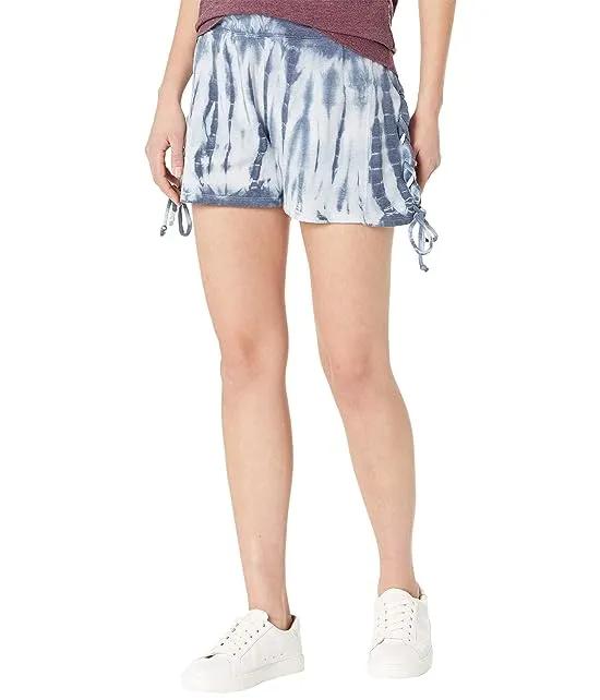 Cashmere Fleece Lace-Up Shorts