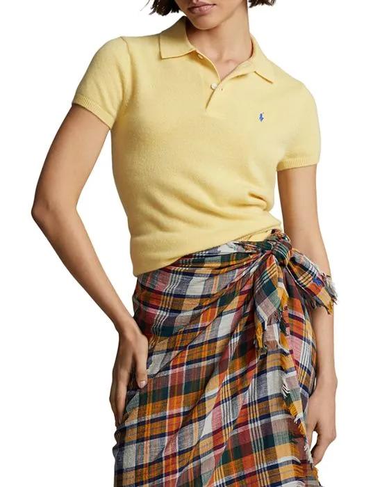 Cashmere Polo Sweater