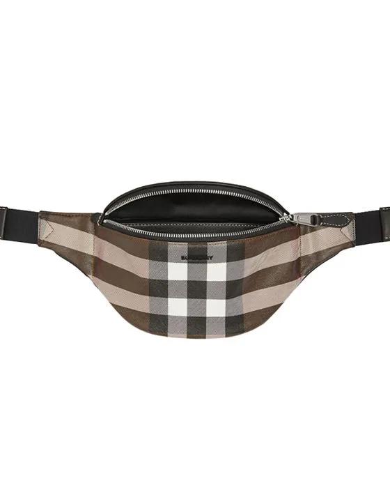 Cason Check Mini Bum Bag 