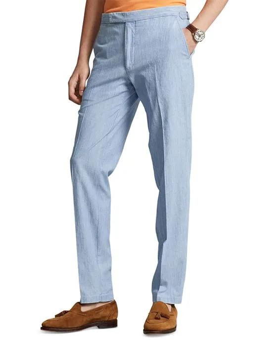 Chambray Suit Trousers