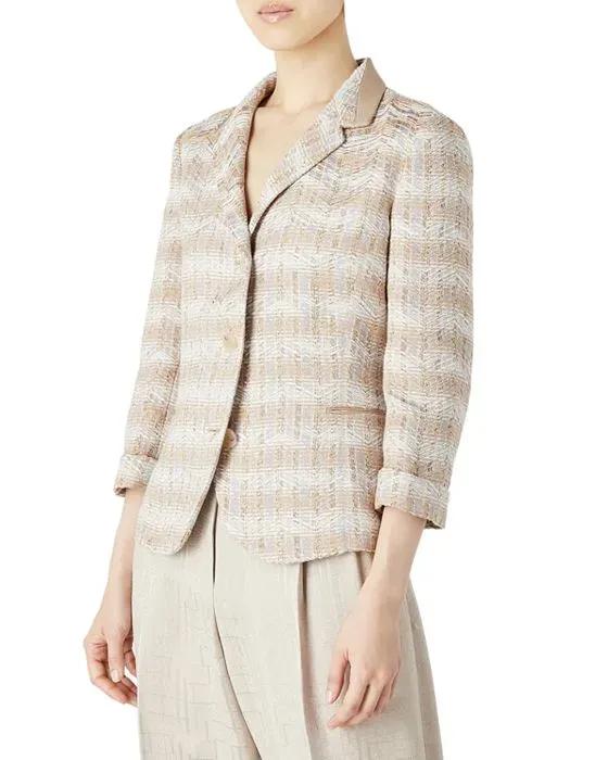 Chevron Tweed Jacket