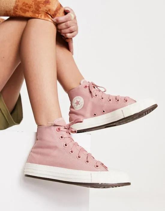 Chuck Taylor All Star Hi sneakers in dusky pink