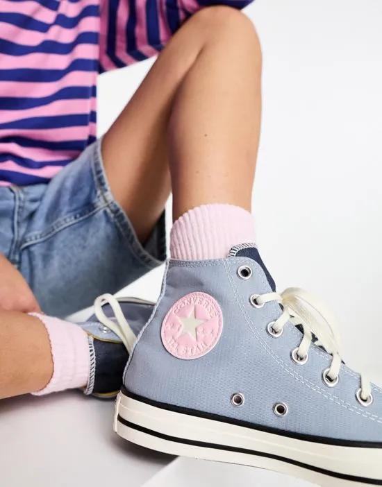 Chuck Taylor All Star sneakers in blue denim
