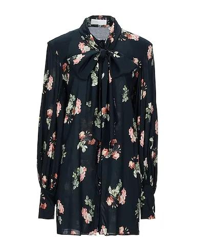 CIRCUS HOTEL | Midnight blue Women‘s Floral Shirts & Blouses