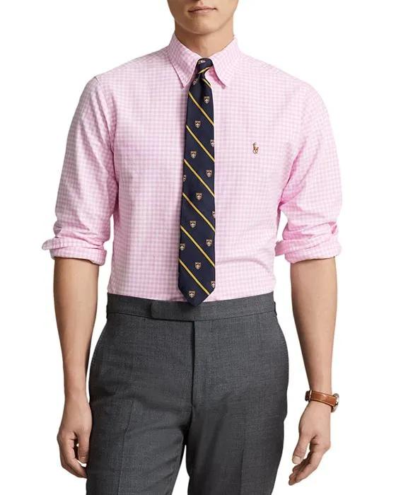 Classic Fit Gingham Oxford Shirt