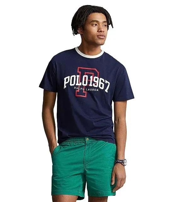 Classic Fit Logo Jersey T-Shirt