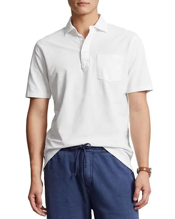 Classic Fit Mesh Polo Shirt