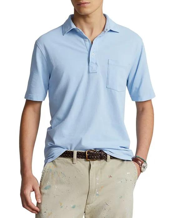 Classic Fit Mesh Polo Shirt