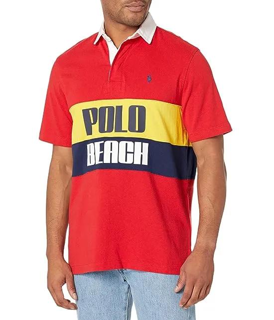 Classic Fit Polo Beach Rugby Shirt