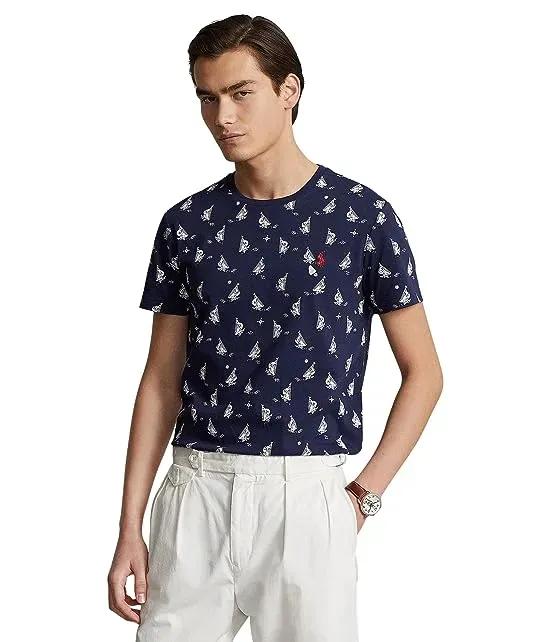 Classic Fit Printed Jersey T-Shirt