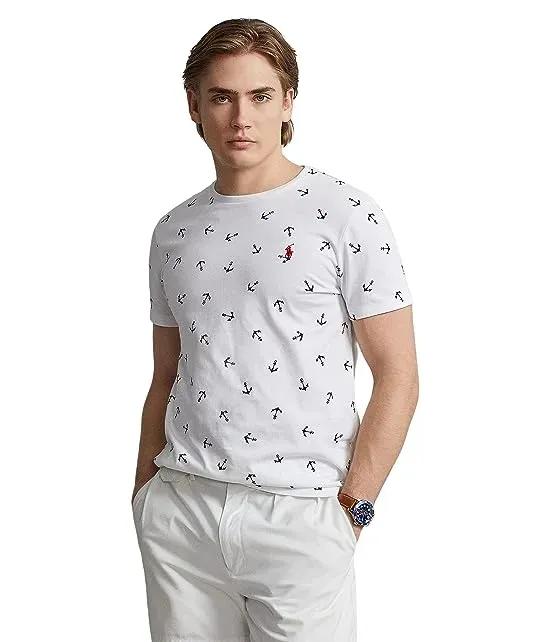 Classic Fit Printed Jersey T-Shirt
