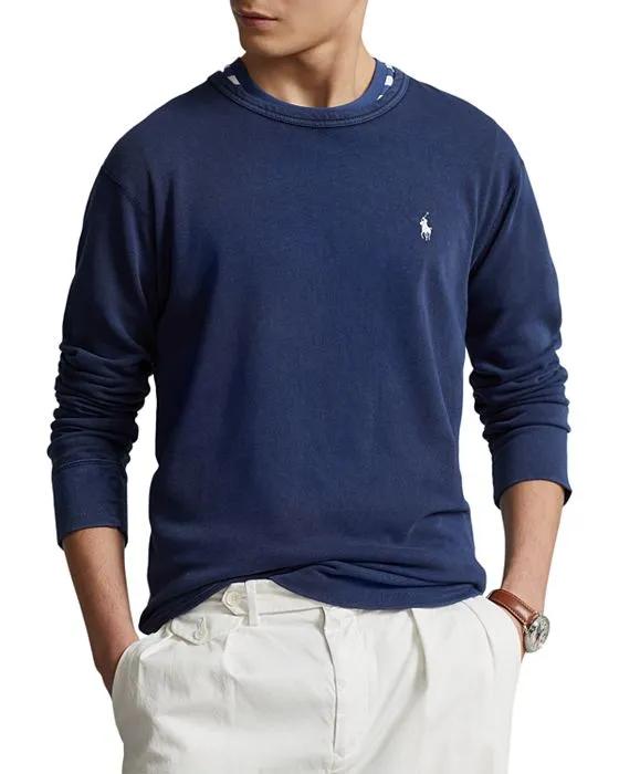 Classic Fit Terry Crewneck Sweatshirt