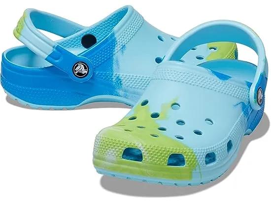 Classic Marbled Tie-Dye Clog