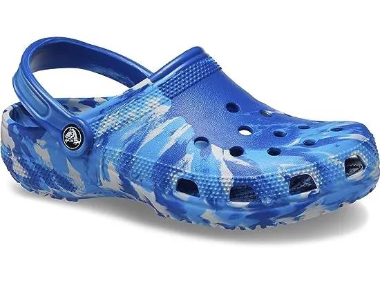 Classic Marbled Tie-Dye Clog