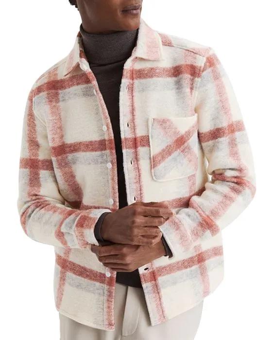 Clay Wool Blend Button Down Shirt 