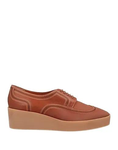 CLERGERIE | Tan Women‘s Laced Shoes