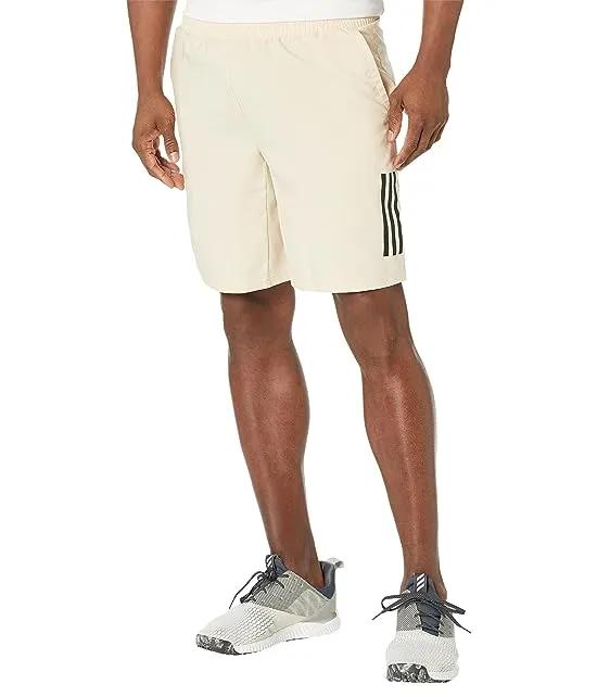 Club 3-Stripes Tennis 9" Shorts
