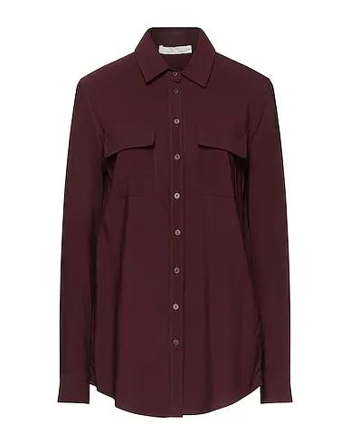 Cocoa Crêpe Solid color shirts & blouses