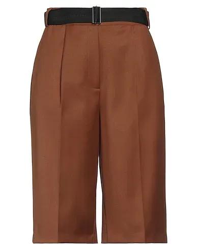 Cocoa Flannel Cropped pants & culottes
