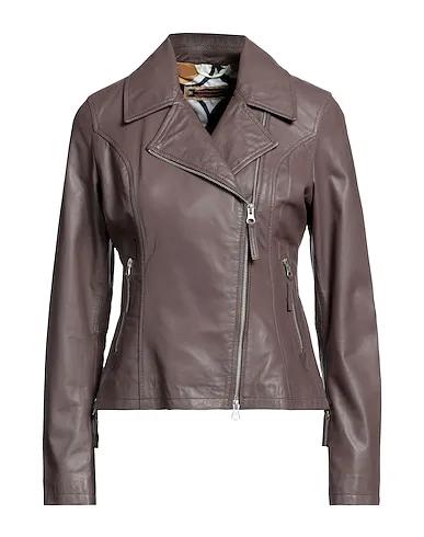 Cocoa Leather Jacket