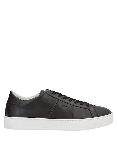 Cocoa Leather Sneakers