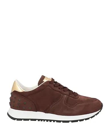 Cocoa Leather Sneakers