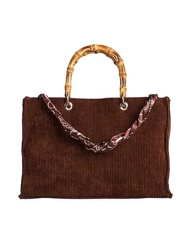 Cocoa Velvet Handbag
