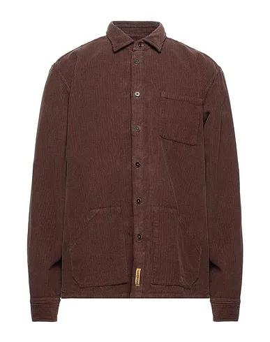 Cocoa Velvet Solid color shirt