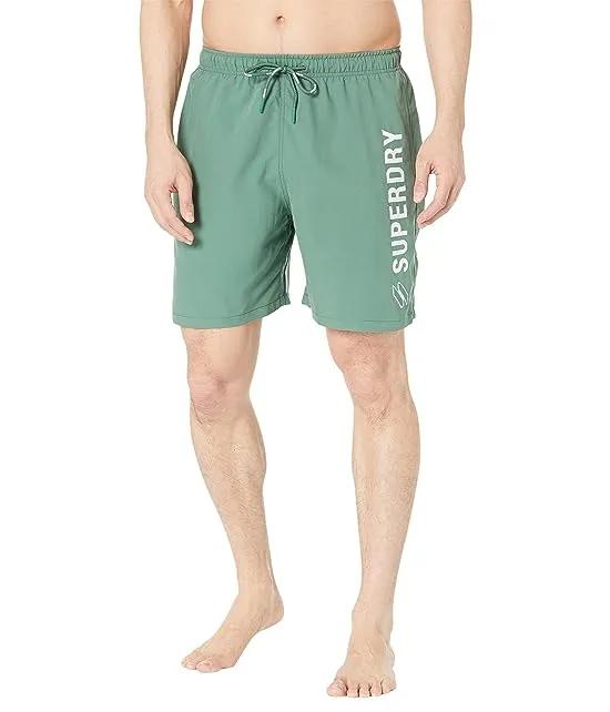 Code  Applique 19" Swim Shorts