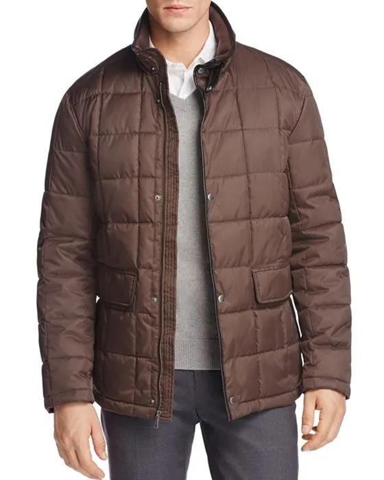 Cole Haan Box-Quilt Puffer Jacket 