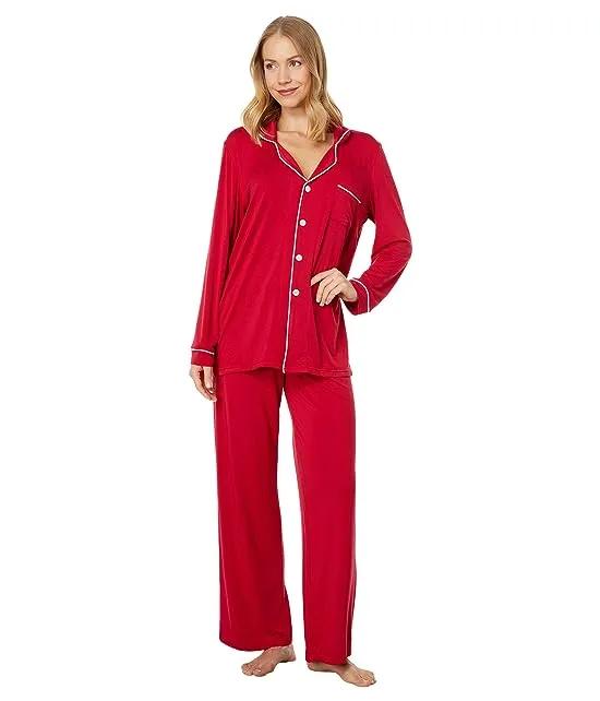 Collared Pajama Set