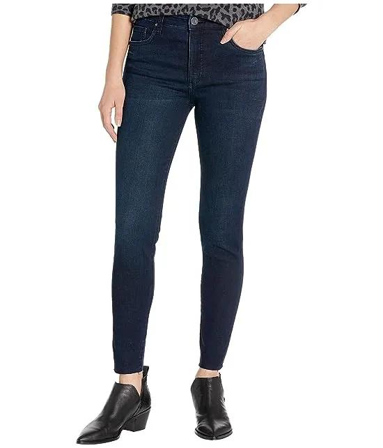 Connie High-Rise Fab Ab Ankle Skinny Jeans
