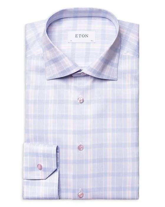 Contemporary Fit Check Twill Shirt