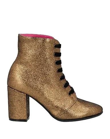 Copper Ankle boot