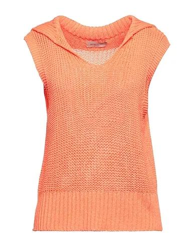 Copper Knitted Sleeveless sweater