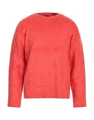 Coral Bouclé Sweater
