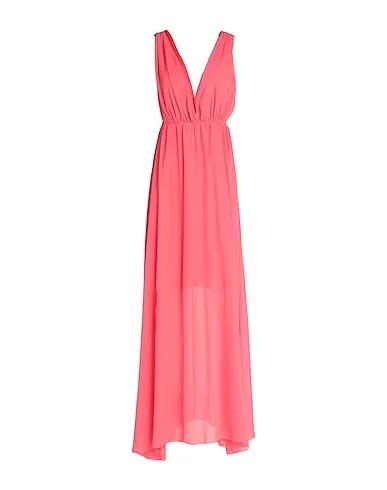 Coral Chiffon Long dress