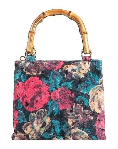 Coral Flannel Handbag