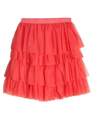 Coral Grosgrain Mini skirt