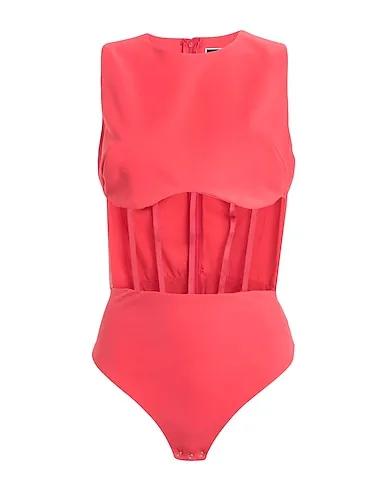 Coral Jersey Bustier