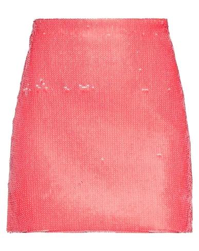 Coral Jersey Mini skirt