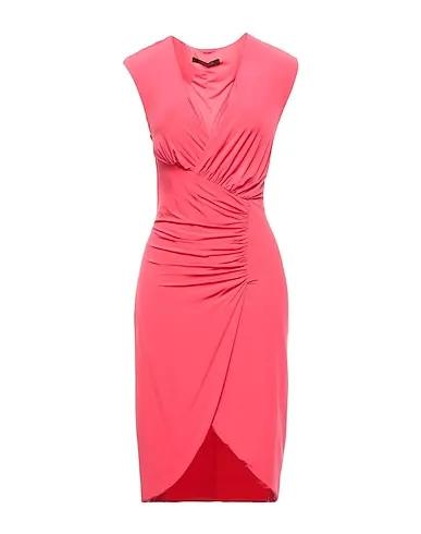 Coral Jersey Short dress