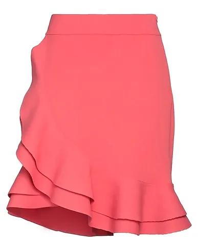 Coral Knitted Mini skirt